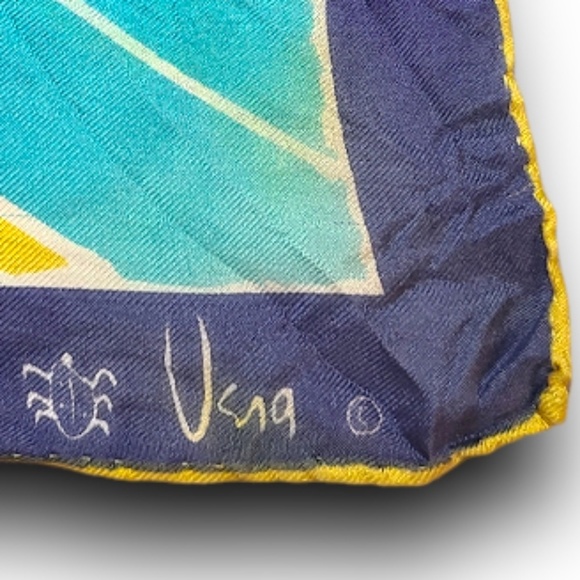 (2) VERA NEUMANN SILK SCARVES! - Picture 3 of 13